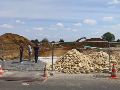 Démarrage travaux des réseaux