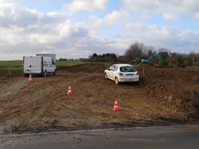 Démarrage travaux terrassement et EU