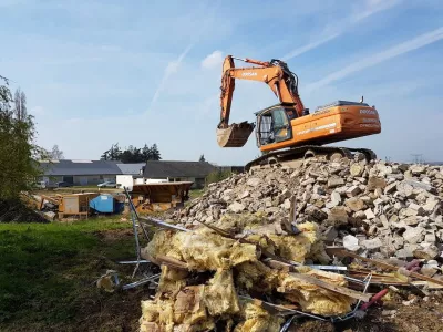 Démarrage travaux de terrassement