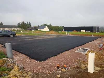 Travaux 1ère phase en cours d'achèvement