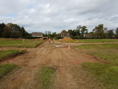 Démarrage travaux des réseaux 