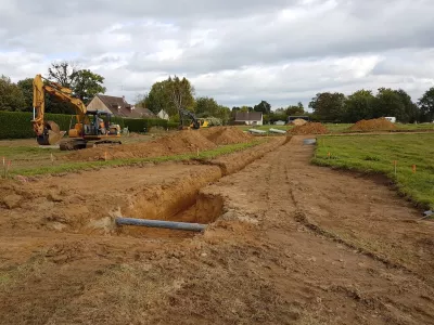 Démarrage travaux des réseaux 