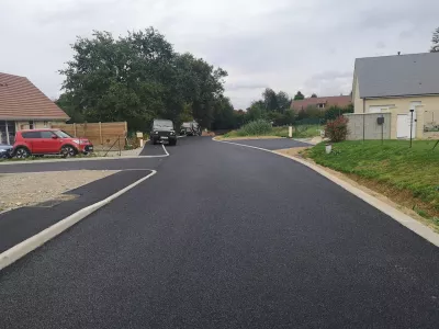 Achèvement des travaux de voiries