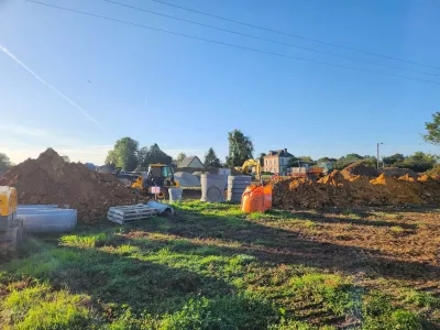 Travaux réseaux en cours