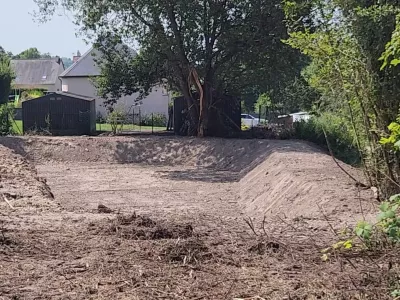 Démarrage travaux de terrassement