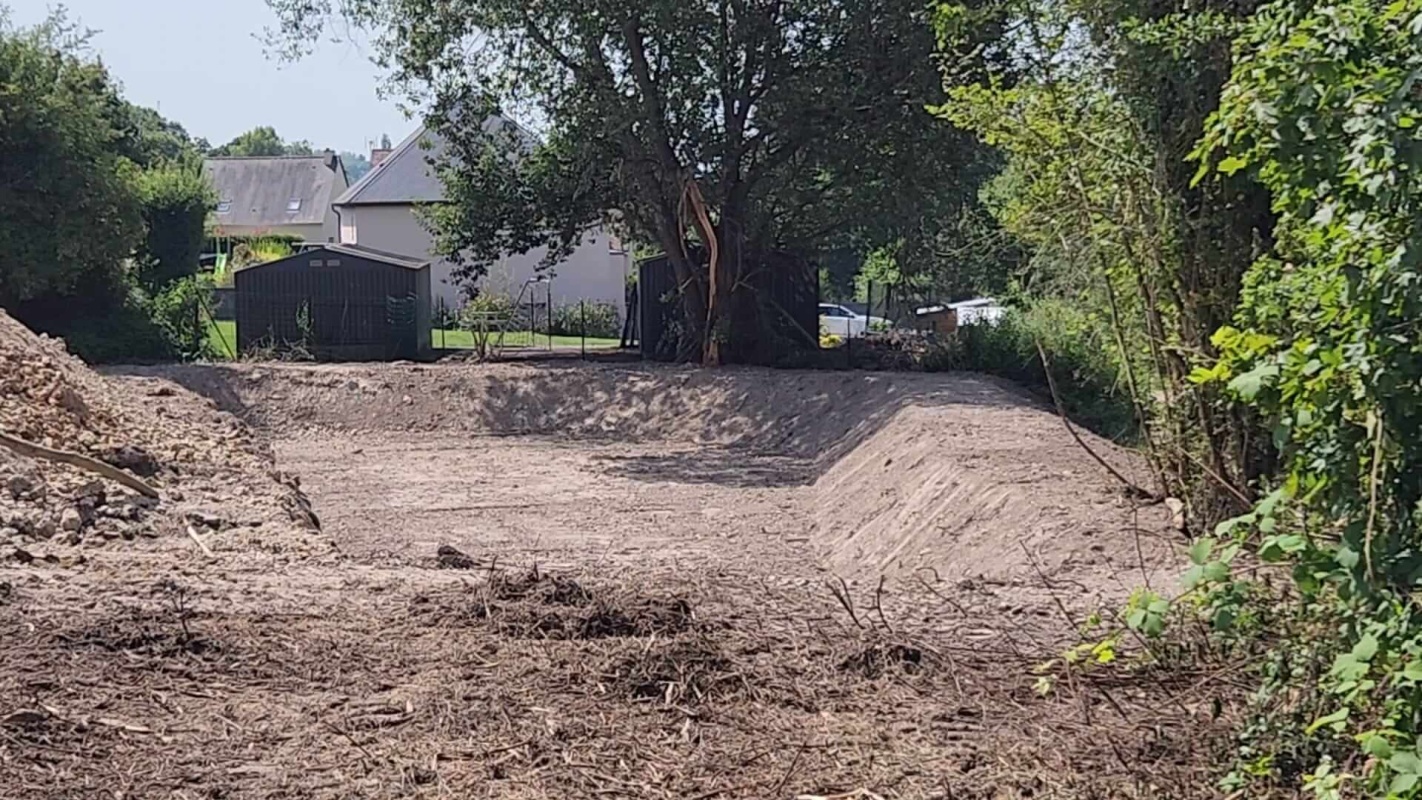 Démarrage travaux de terrassement