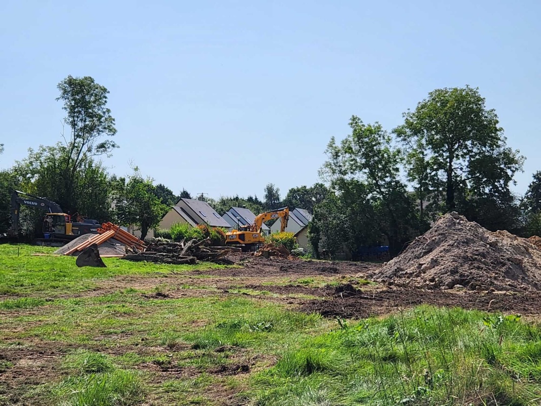 Démarrage travaux de terrassement