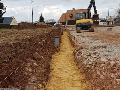 Travaux 1ère phase en cours d'achèvement