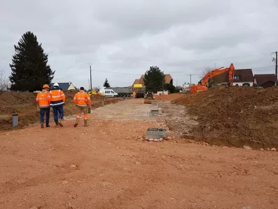 Travaux 1ère phase en cours d'achèvement