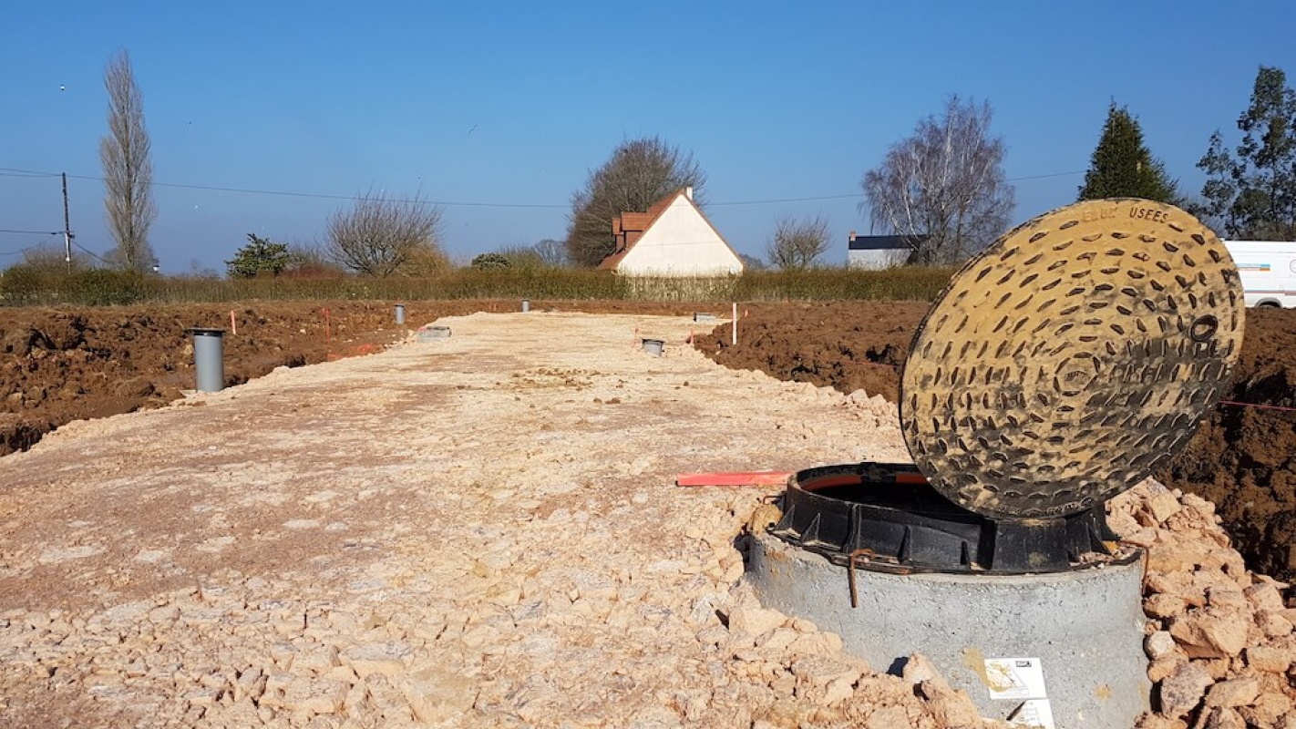 Travaux 1ère phase en cours d'achèvement